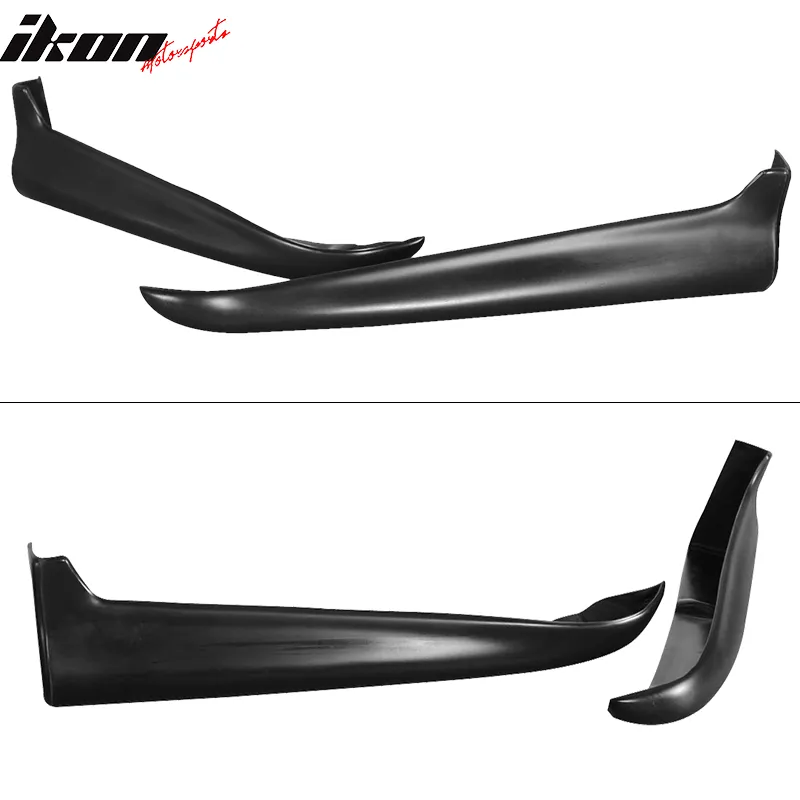 1996-1998 Honda Civic PU Valance Spats Rear Bumper Lip Spoiler 2PC