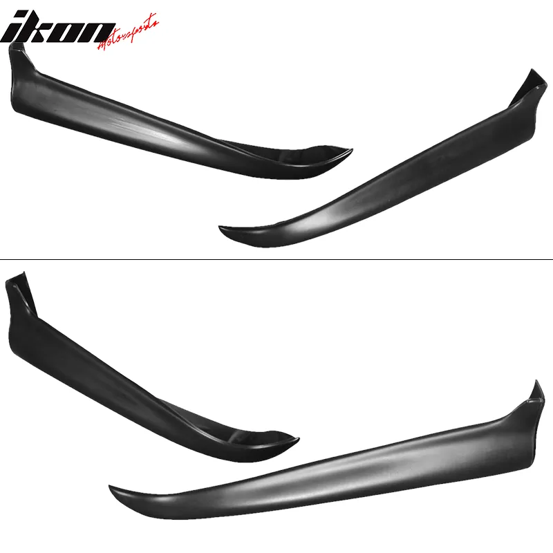 1996-1998 Honda Civic PU Valance Spats Rear Bumper Lip Spoiler 2PC