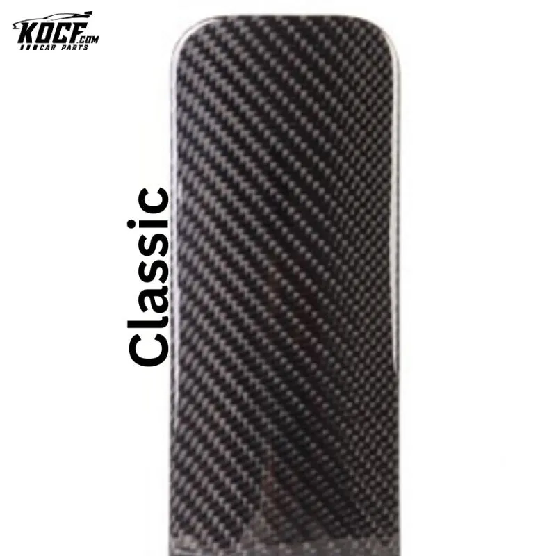 1PAIR// Exterior Trims A Pillar Bumper Carbon Fiber For Nissan R35 GT-R GTR 2009-15