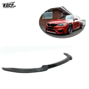 2015-19 CS Style Carbon Fiber Front Bumper Lip Splitter Spoiler For BMW F80 M3 F82 F83 M4