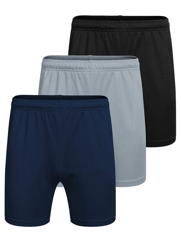 3-Pack Workout Shorts with Pocket (US Only)