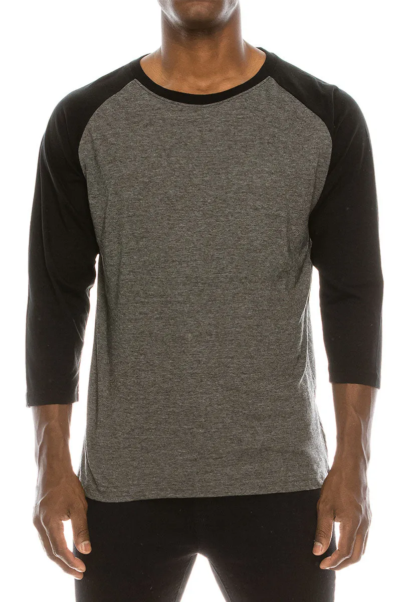 3/4 Sleeve Raglan T-shirts