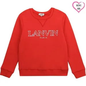 Boys Red Sweatshirt