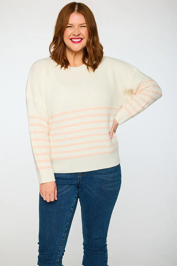 Bree Natural/Fawn Knit