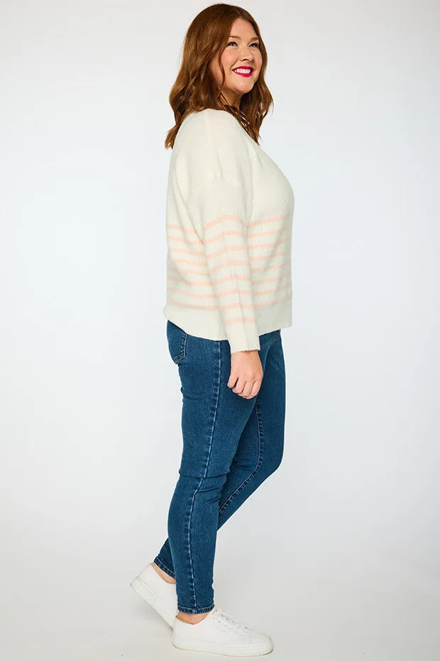 Bree Natural/Fawn Knit