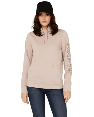 Carhartt 105996 Women's Rain Defender Relaxed Fit Midweight Graphic Sweatshirt