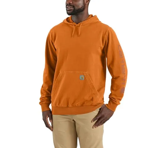 Carhartt 106253 Men's Relaxed Fit Midweight Garment Dyed French Terry Graphic Sweatshirt