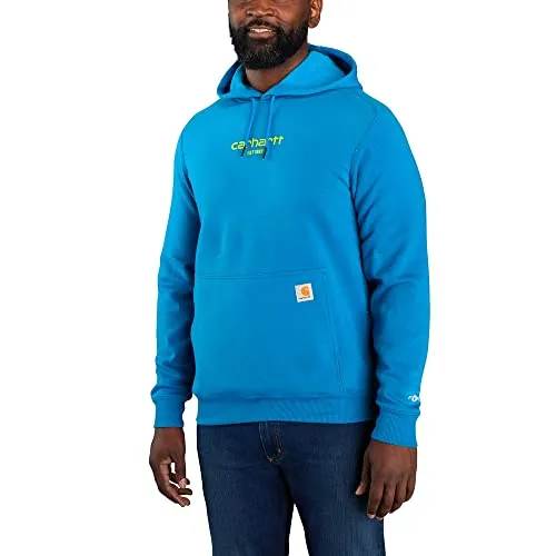 Carhartt 106655 mens Force Relaxed Fit Lightweight Logo Graphic Sweatshirt 105569