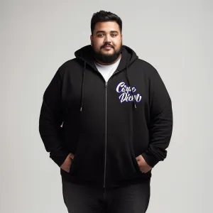 Carpie Diem Zipper Plus Size Hoodie