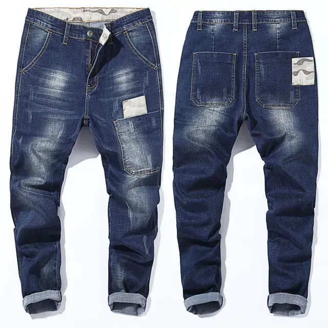 Classic Multi Pocket Splice Jeans