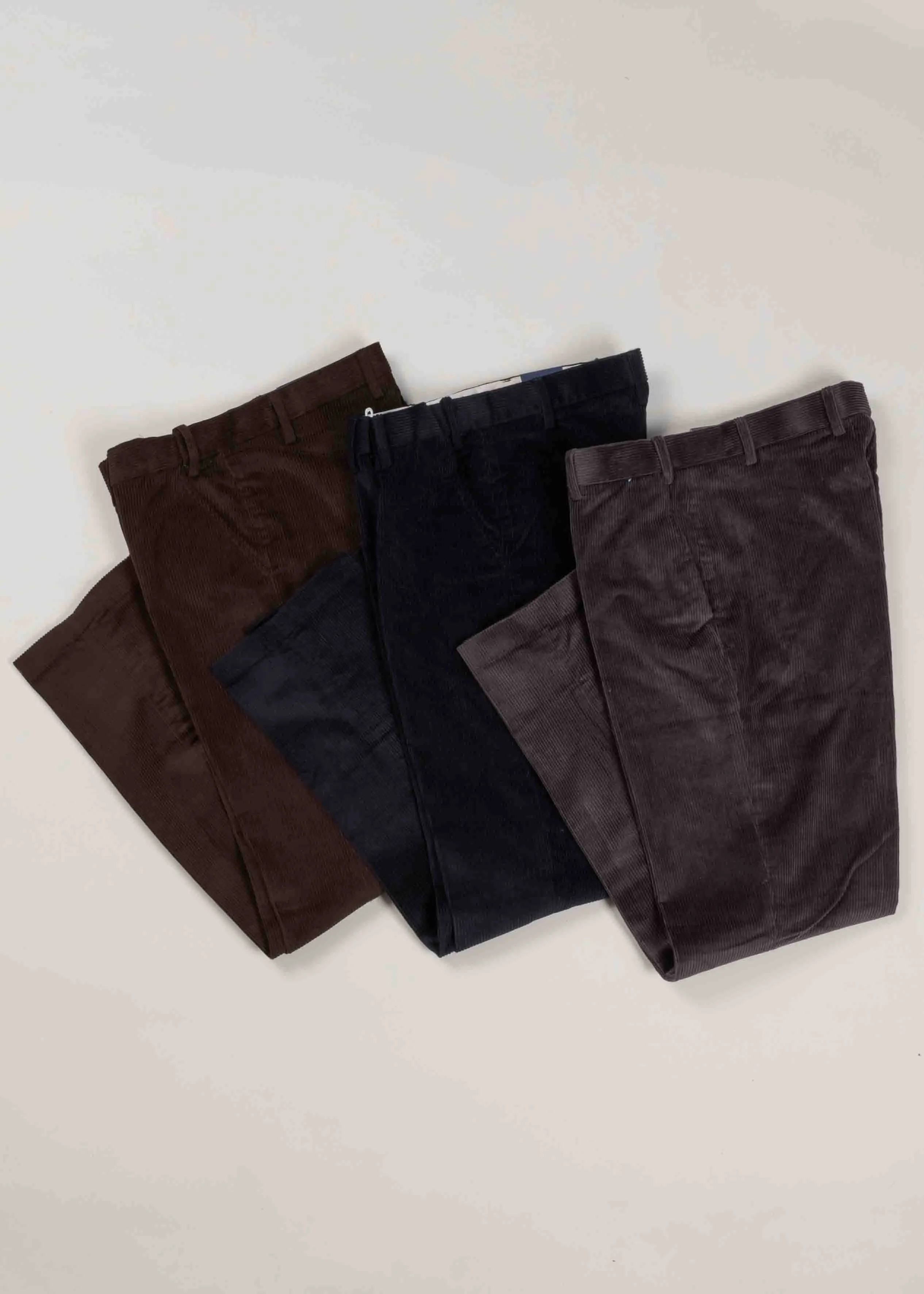 Collin Corduroy VELCRO® Brand Fastening Trousers