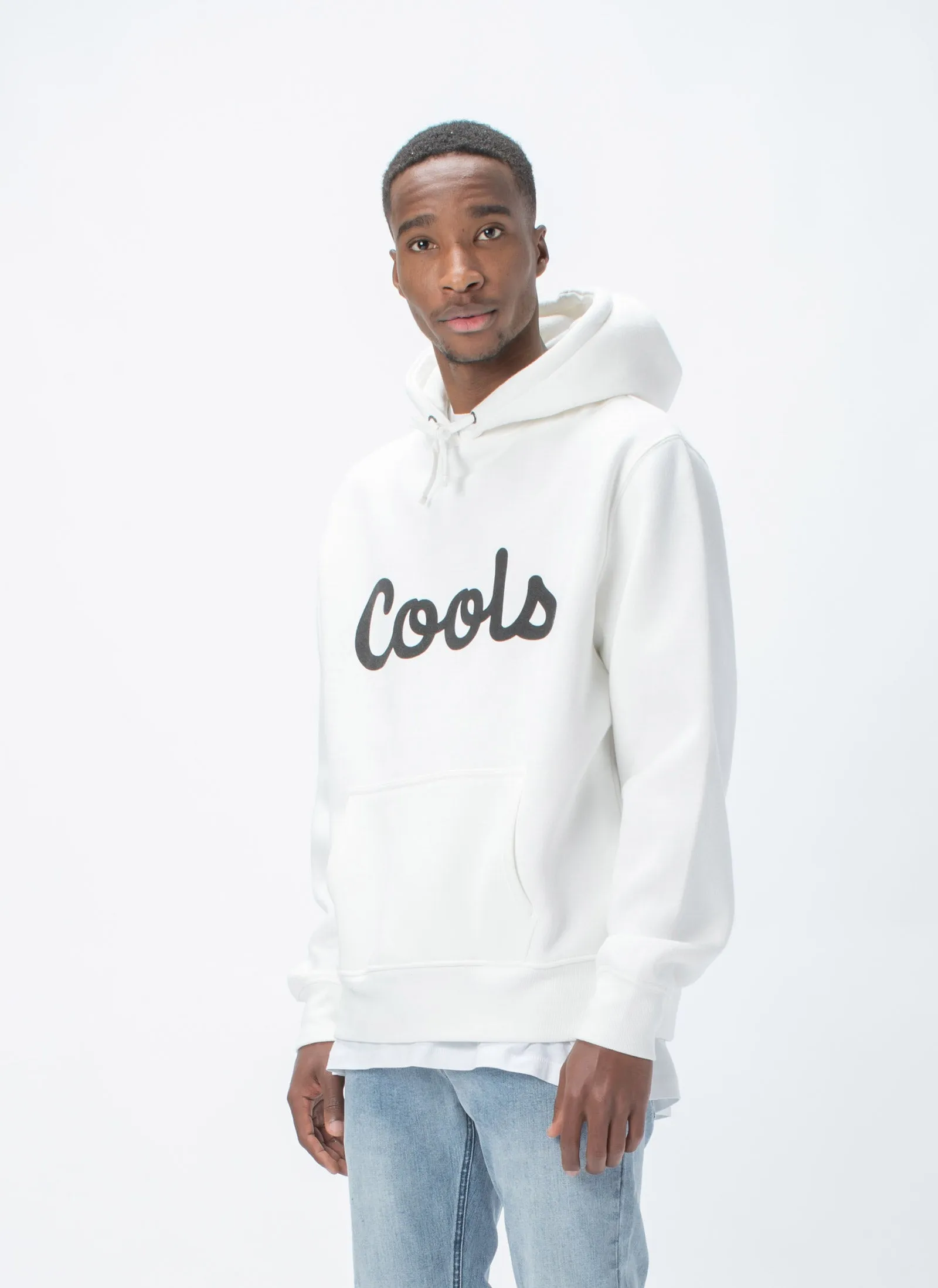 Cools Hood Sweatshirt White