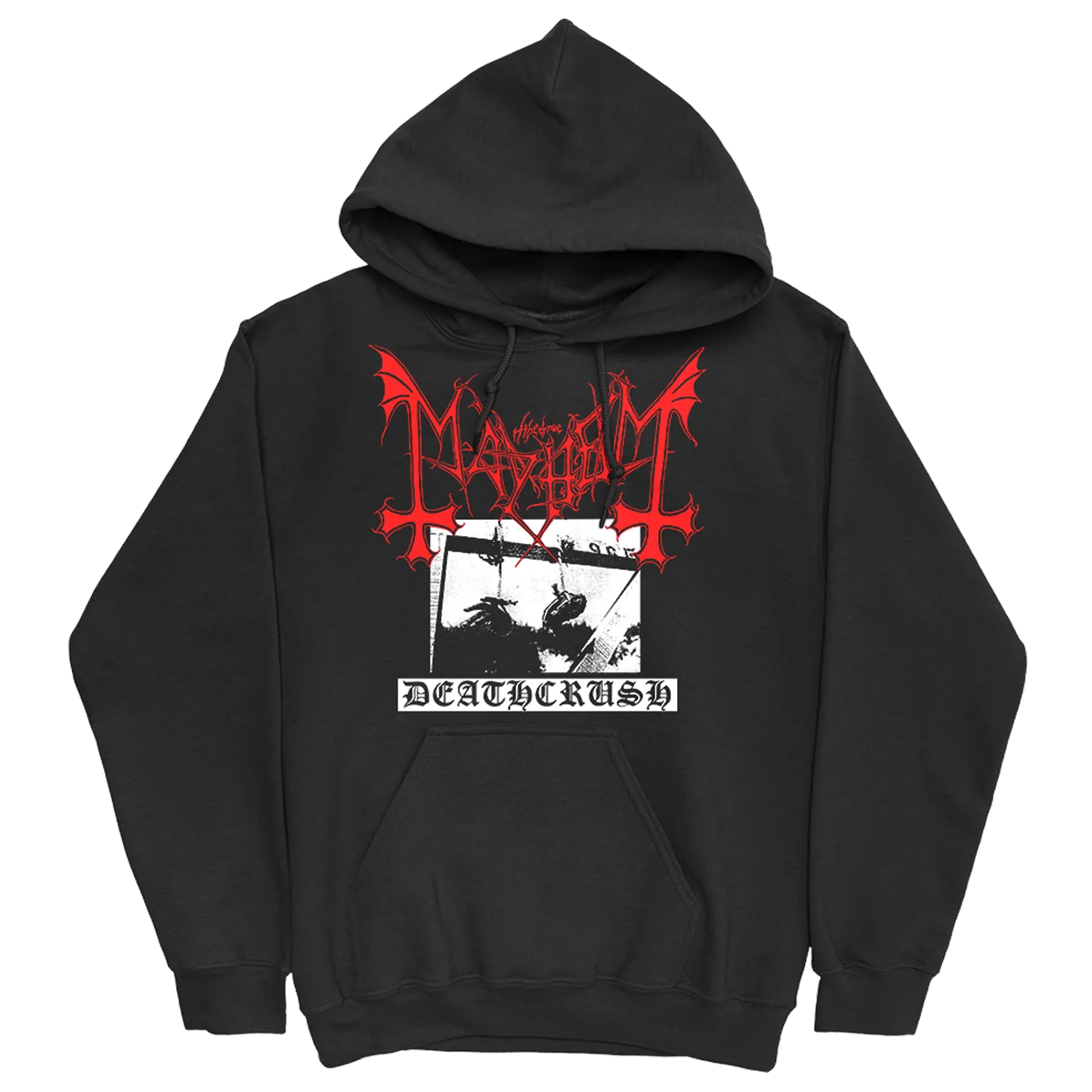 Deathcrush Pullover Hoodie (Black)