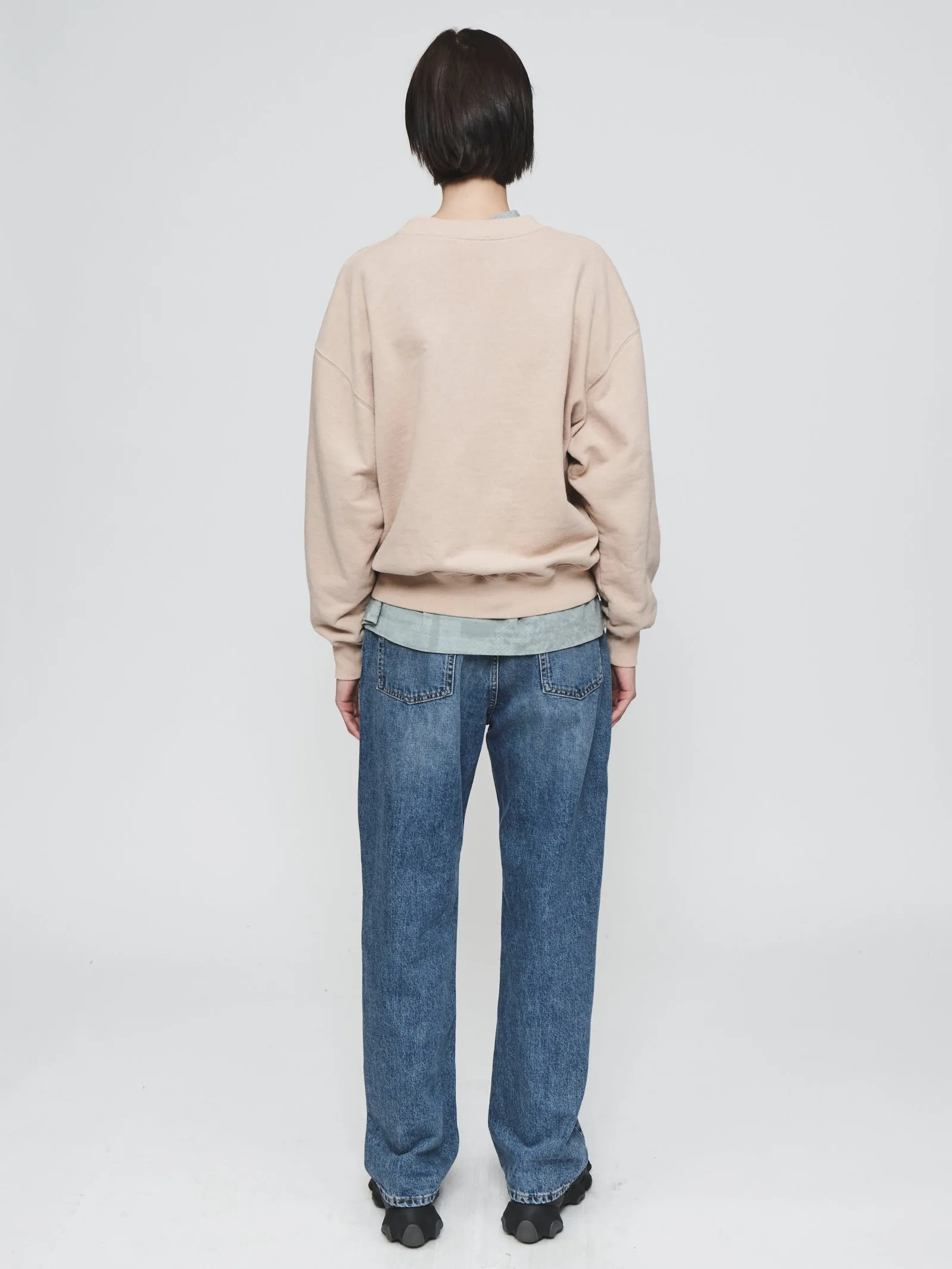 Deb Sweatshirt in Nude Chalk