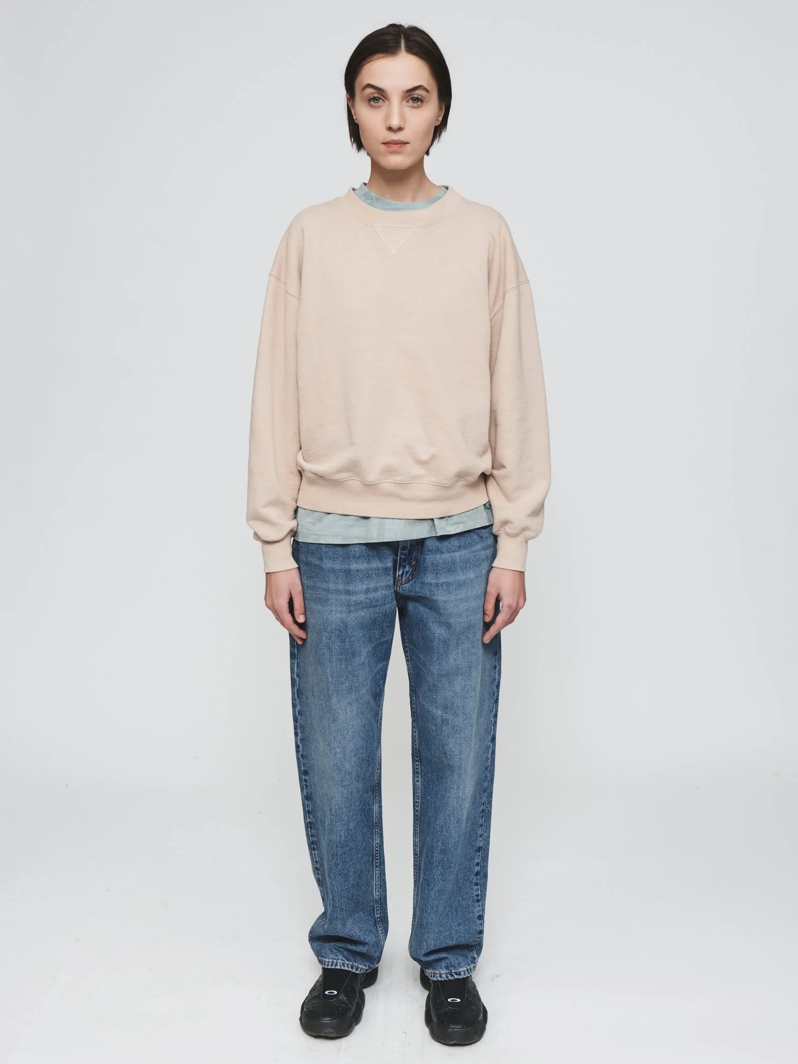 Deb Sweatshirt in Nude Chalk