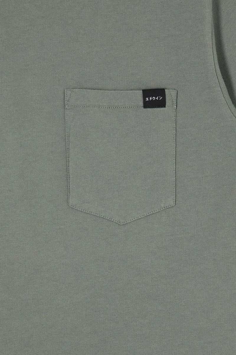 Edwin Pocket T-Shirt (Castor Gray)