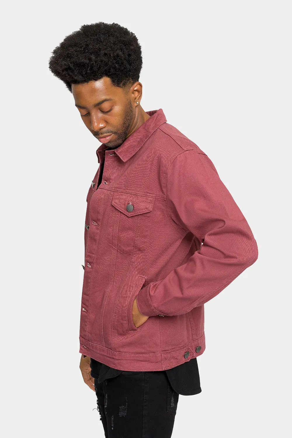 Essential Colored Denim Jacket