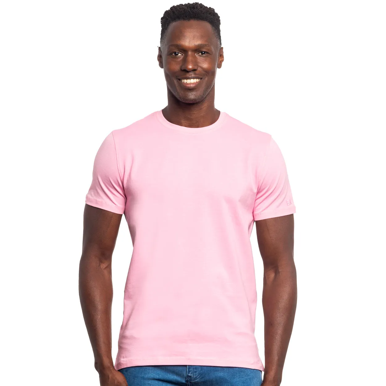 Essential Crew Neck T-Shirt - Pink