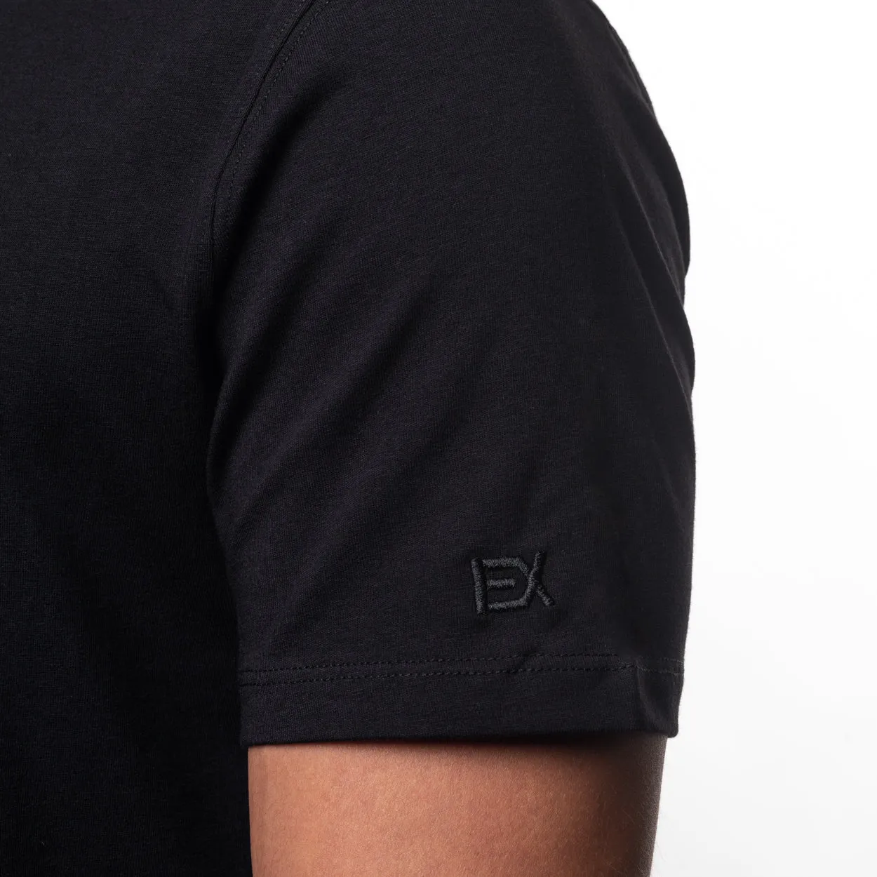 Essential V Neck T-Shirt - Black