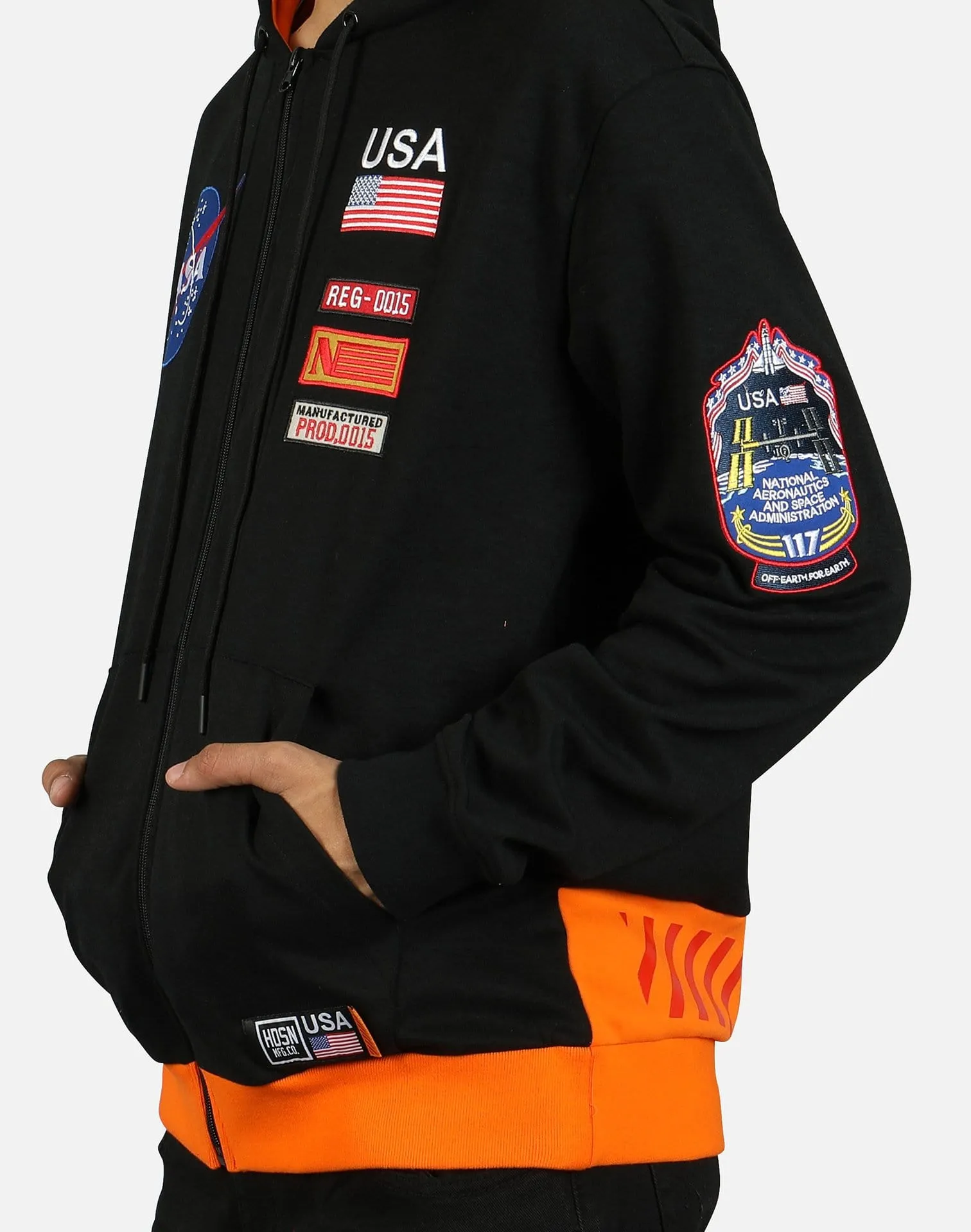 Eternity NASA FUTURE MEATBALLS SPACE SUIT FULL-ZIP HOODIE