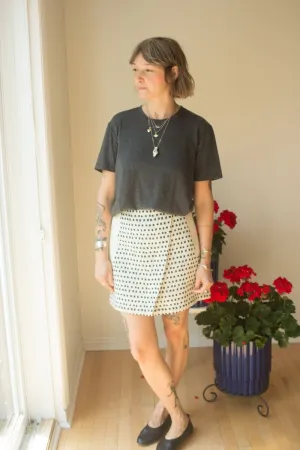 Eve Gravel Sabah Skirt - Light or Dark Jacquard (Online Exclusive)