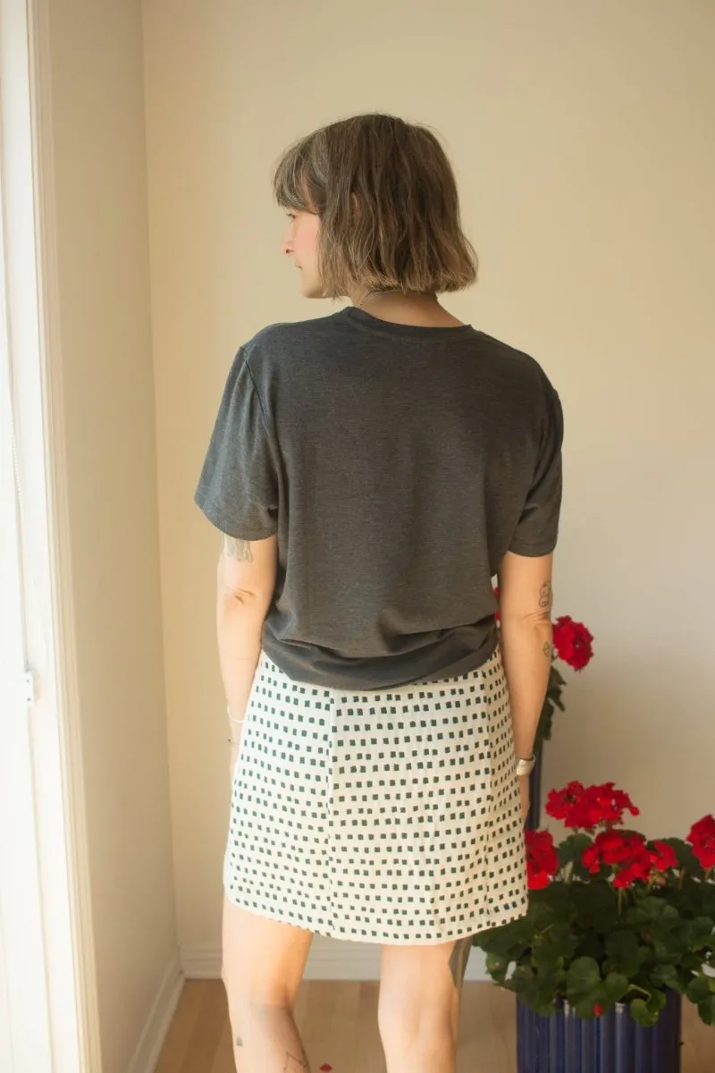 Eve Gravel Sabah Skirt - Light or Dark Jacquard (Online Exclusive)