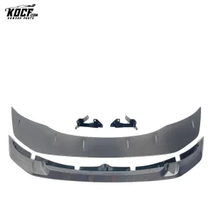 F80 M3 GTS style carbon fiber front bumper splitter spoiler for BMW F80 F82 M3 M4 14-19