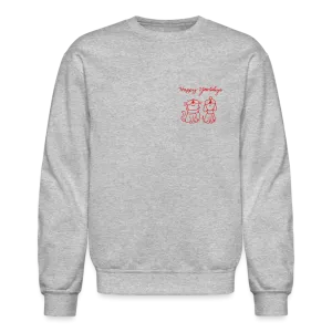 Happy Yowlidays Small Logo Crewneck Sweatshirt