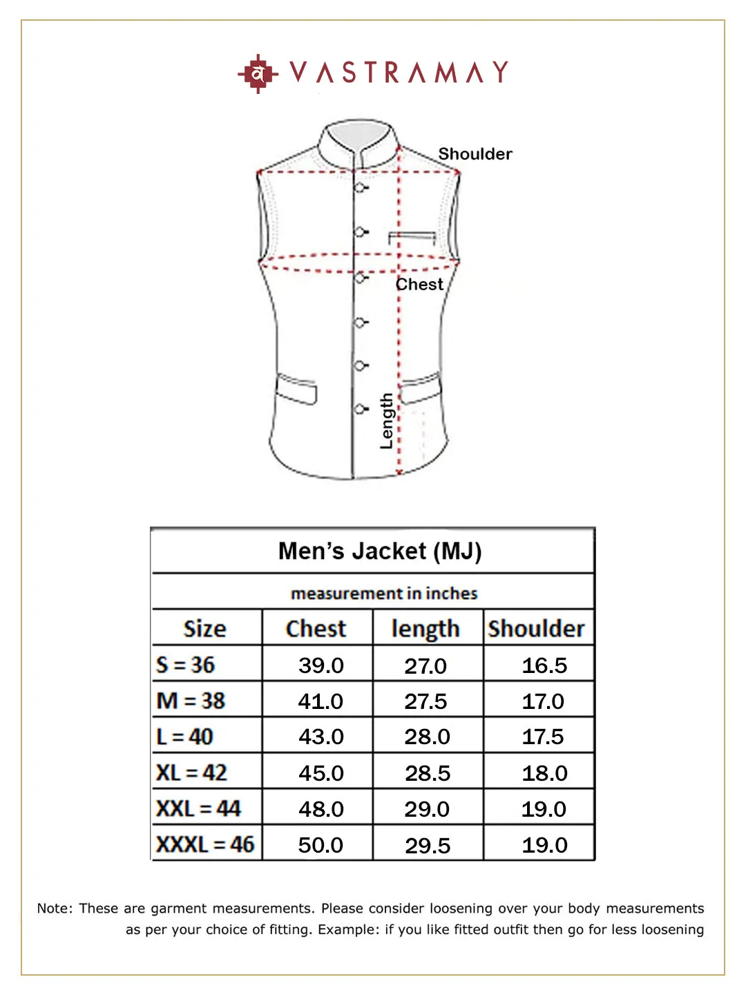 Jashvi Men's White & Blue Printed Satin Slim-Fit Nehru Jacket