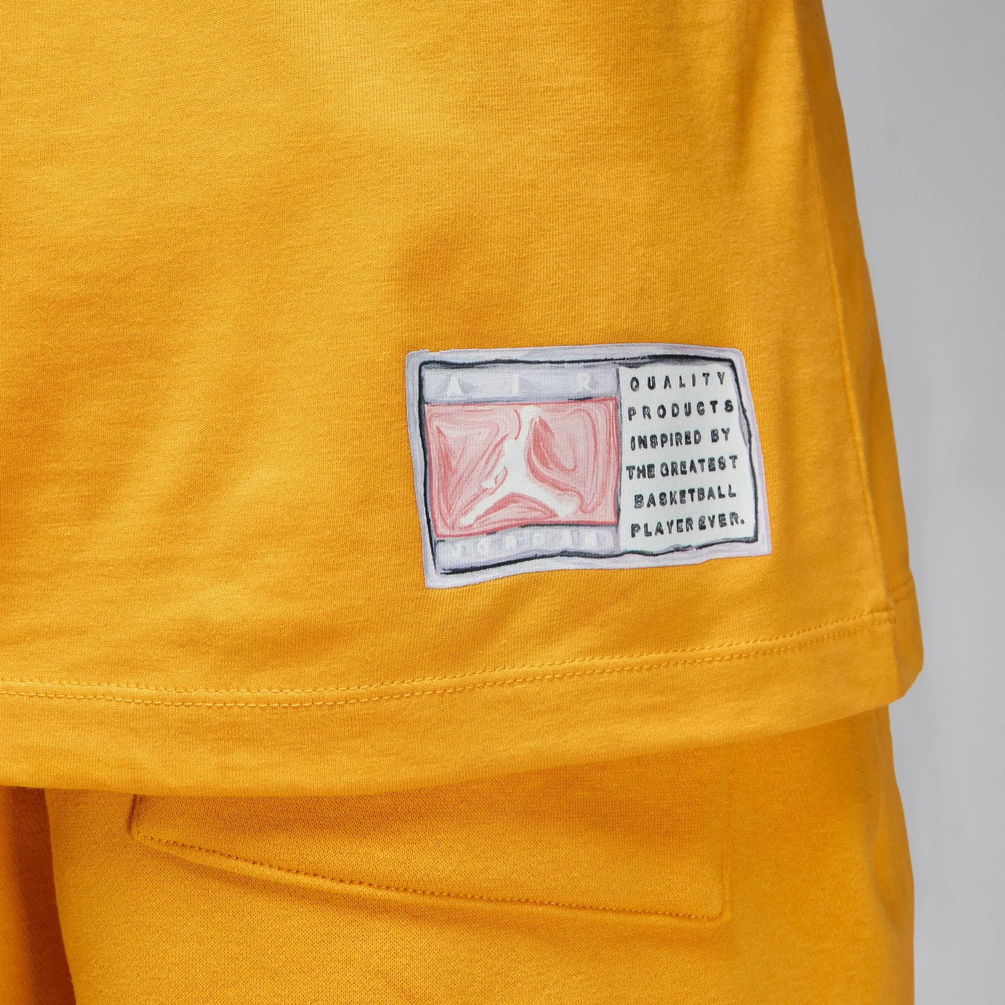 Jordan - Men - Flight Essential Ring Tee - Yellow Ochre