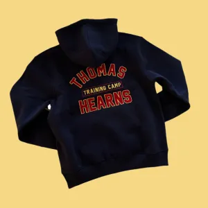 KRONK Thomas Hearns Applique Hoodie Loose Fit Navy