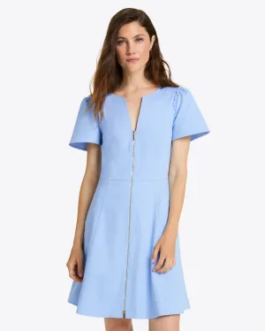 Mae Love Circle Dress in Light Blue