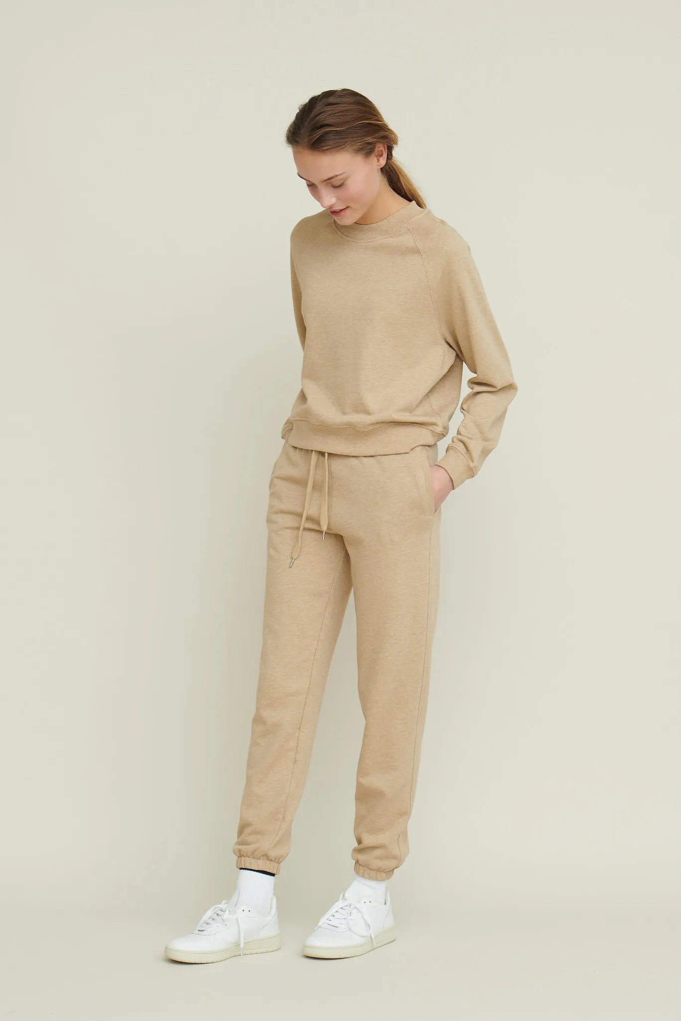 Maje Sweatshirt - Camel Melange