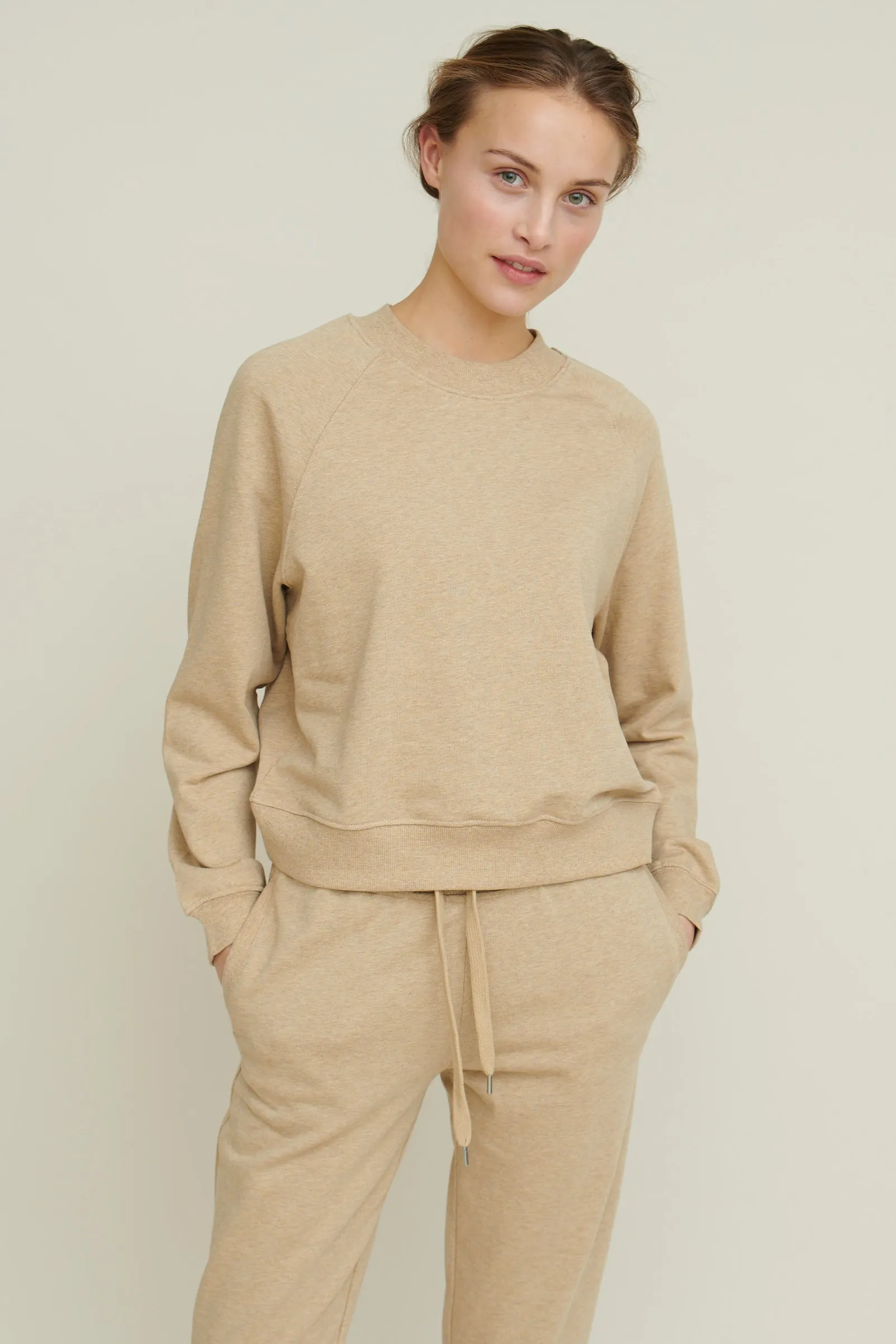 Maje Sweatshirt - Camel Melange