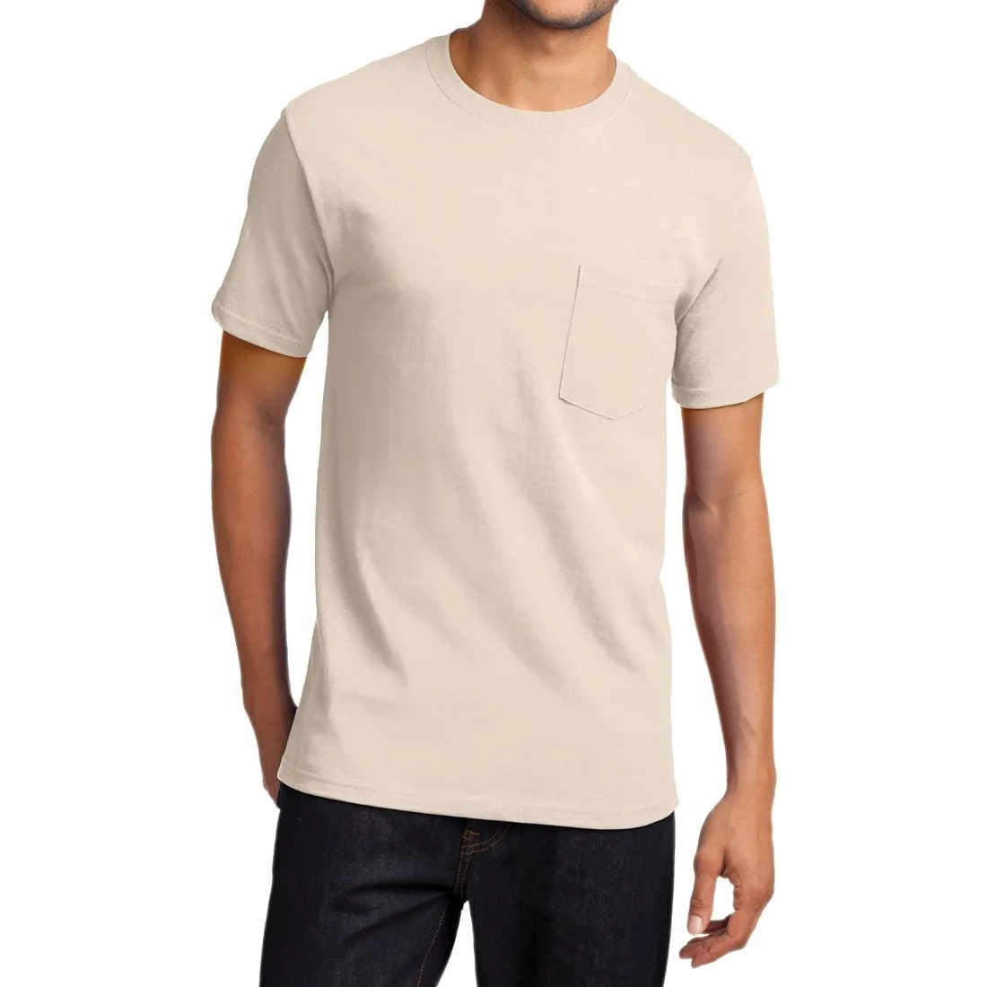 Men's Essential T Shirt with Pocket