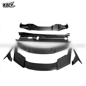 Mixed style carbon fiber body kit for Lamborghini Huracan Lp610-4 car styling