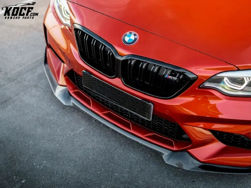 New! For 2019-2020 BMW F87 M2C CS style Carbon Fiber Front bumper Lip Splitter Spoiler M2C CS