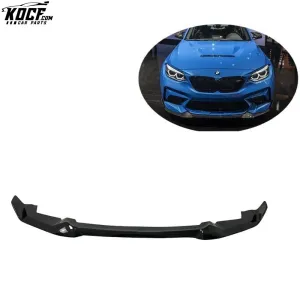 New! For 2019-2020 BMW F87 M2C CS style Carbon Fiber Front bumper Lip Splitter Spoiler M2C CS