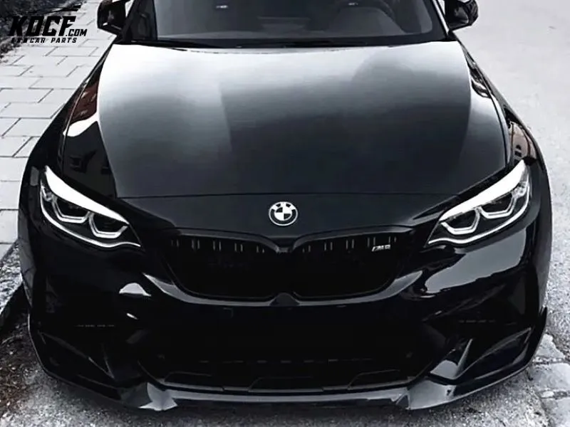 New! For 2019-2020 BMW F87 M2C CS style Carbon Fiber Front bumper Lip Splitter Spoiler M2C CS