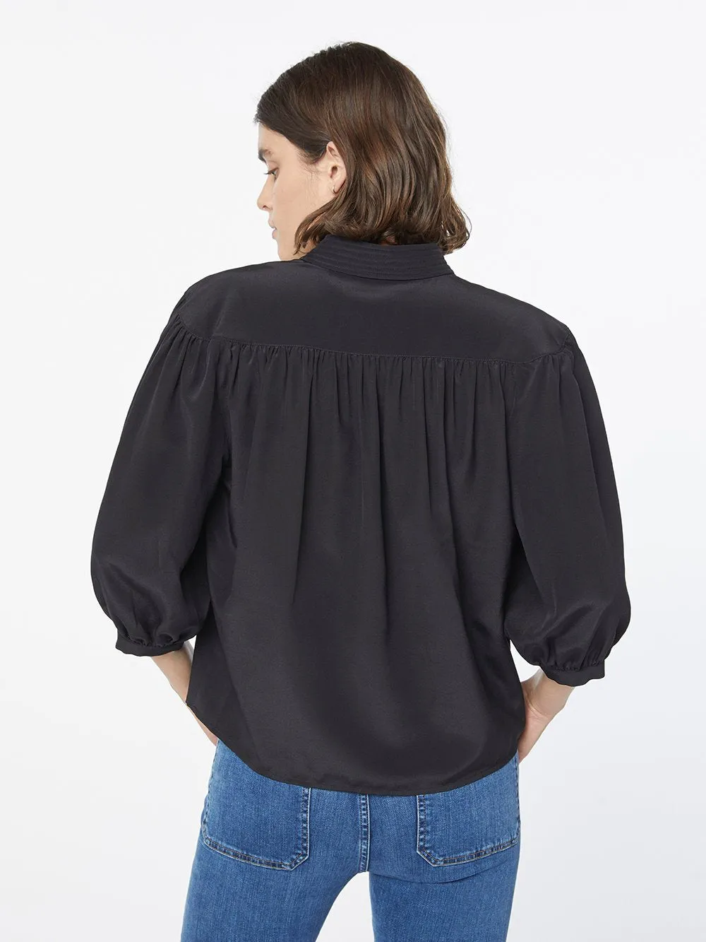 Silk Cali Top -- Noir