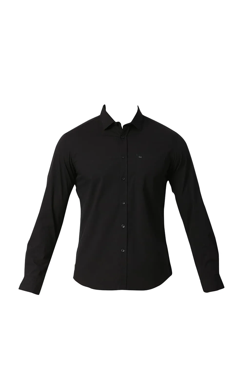 Slim Fit Cotton Poplin Stretch Shirt