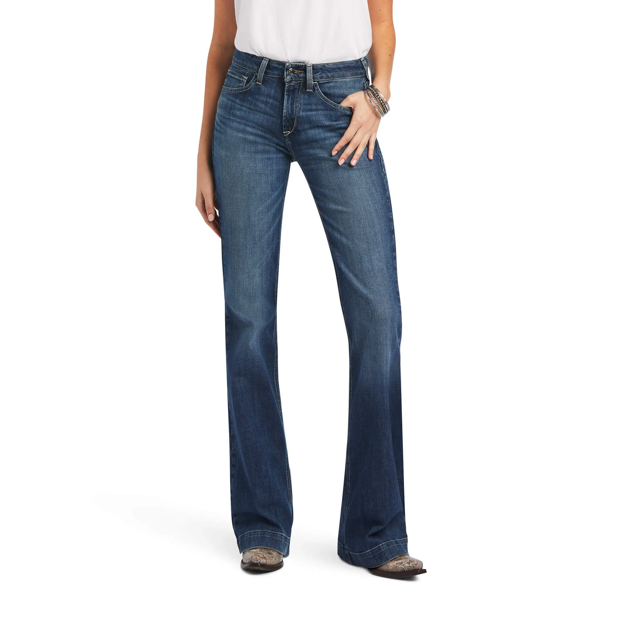 Slim Trouser Daphne Wide Leg Jean