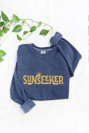 SUNSEEKER Mineral Washed Graphic Sweatshirt