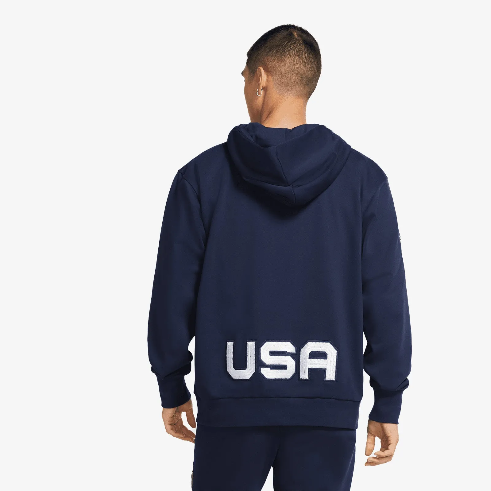 Team USA Standard Issue Dri-FIT Pullover Hoodie - Navy