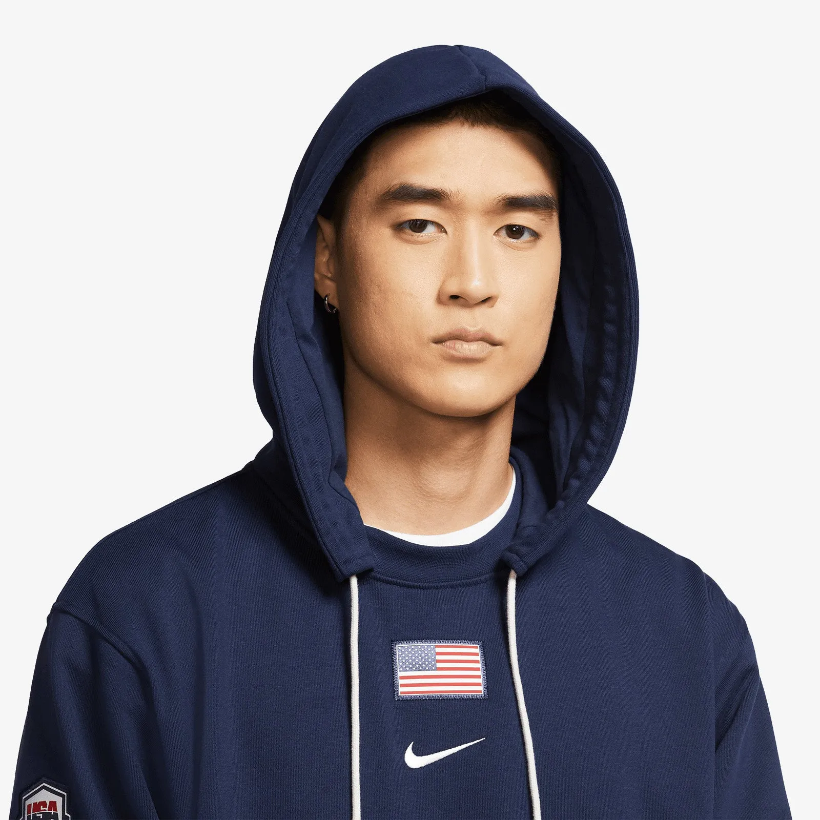 Team USA Standard Issue Dri-FIT Pullover Hoodie - Navy