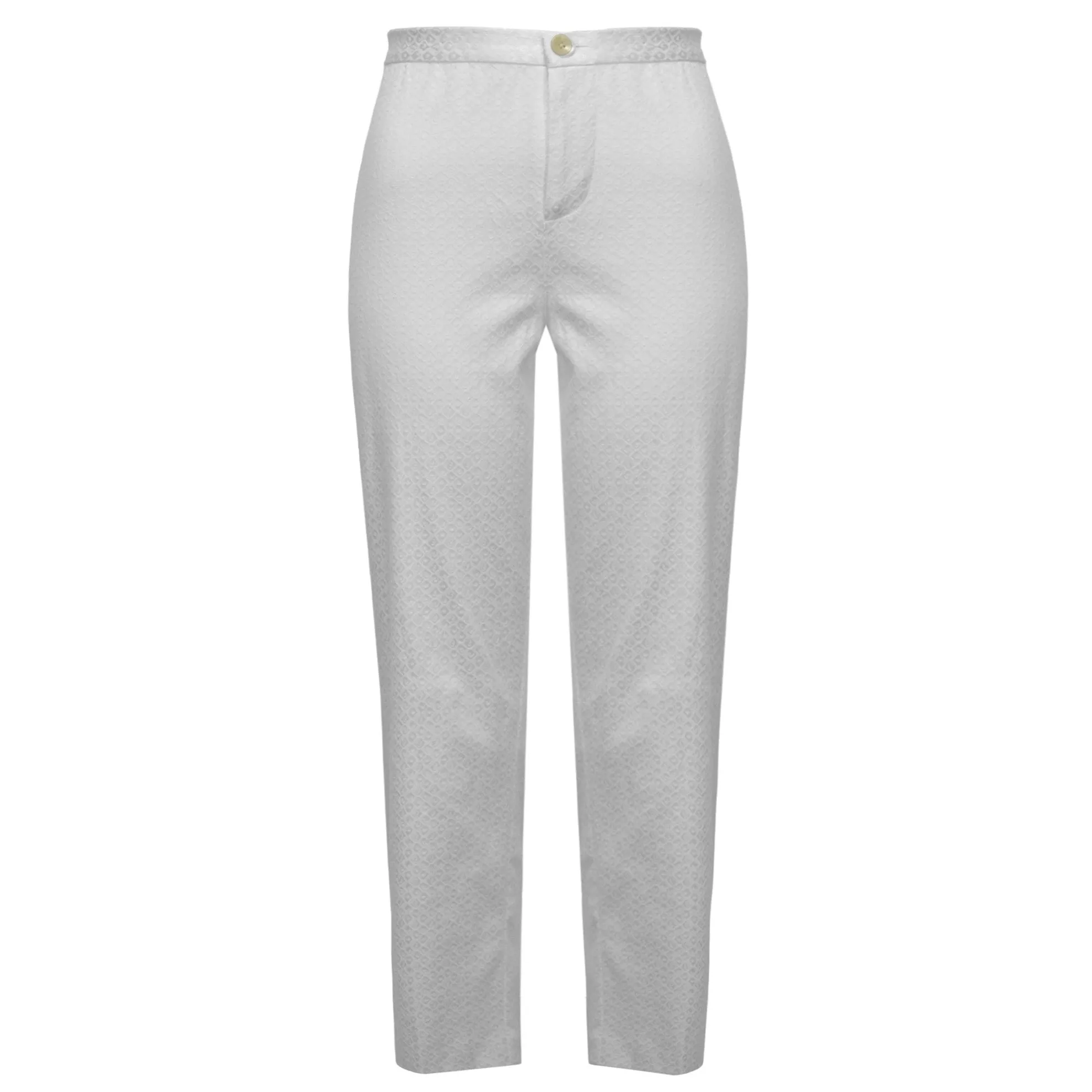 Textured Ankle Pant