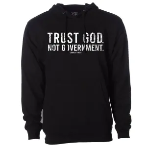 Trust God. Not Government. Men's Hoodie