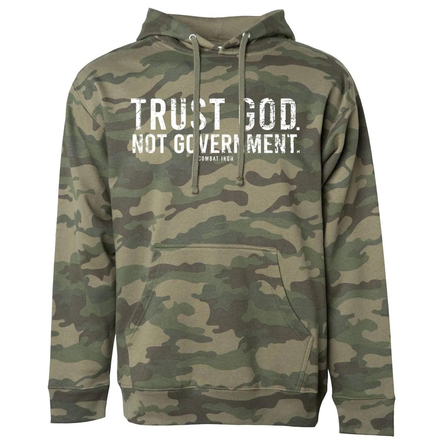 Trust God. Not Government. Men's Hoodie