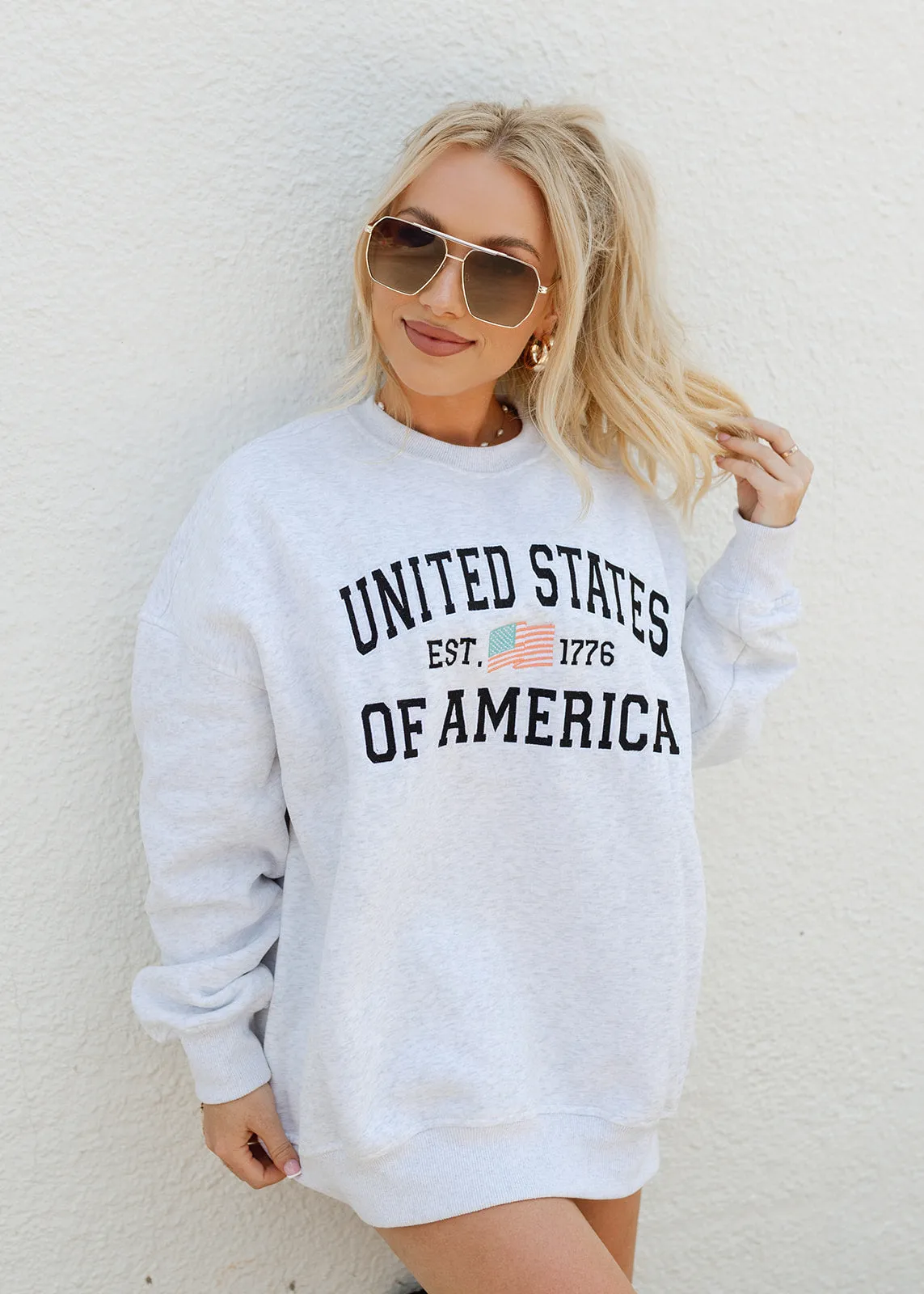 United States 1776 Vintage Crewneck