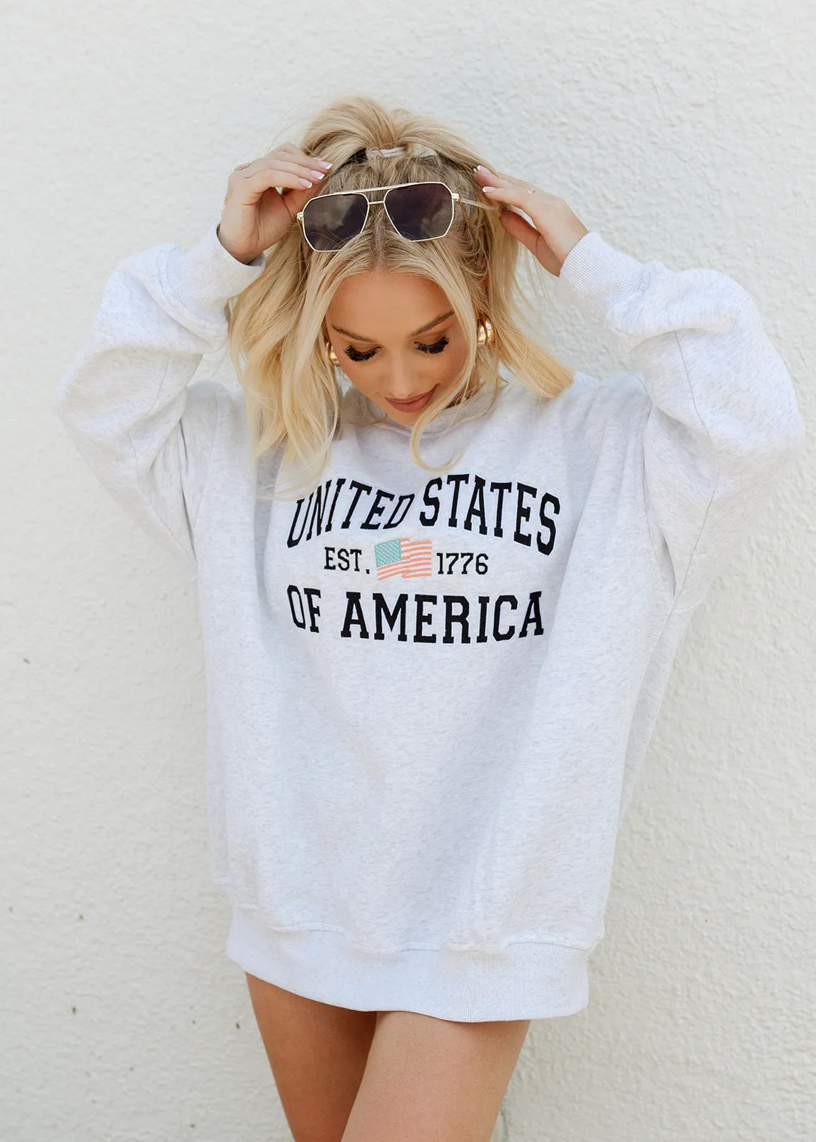 United States 1776 Vintage Crewneck